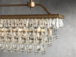 Anabella Exquisite Crystal Rectangular Chandelier