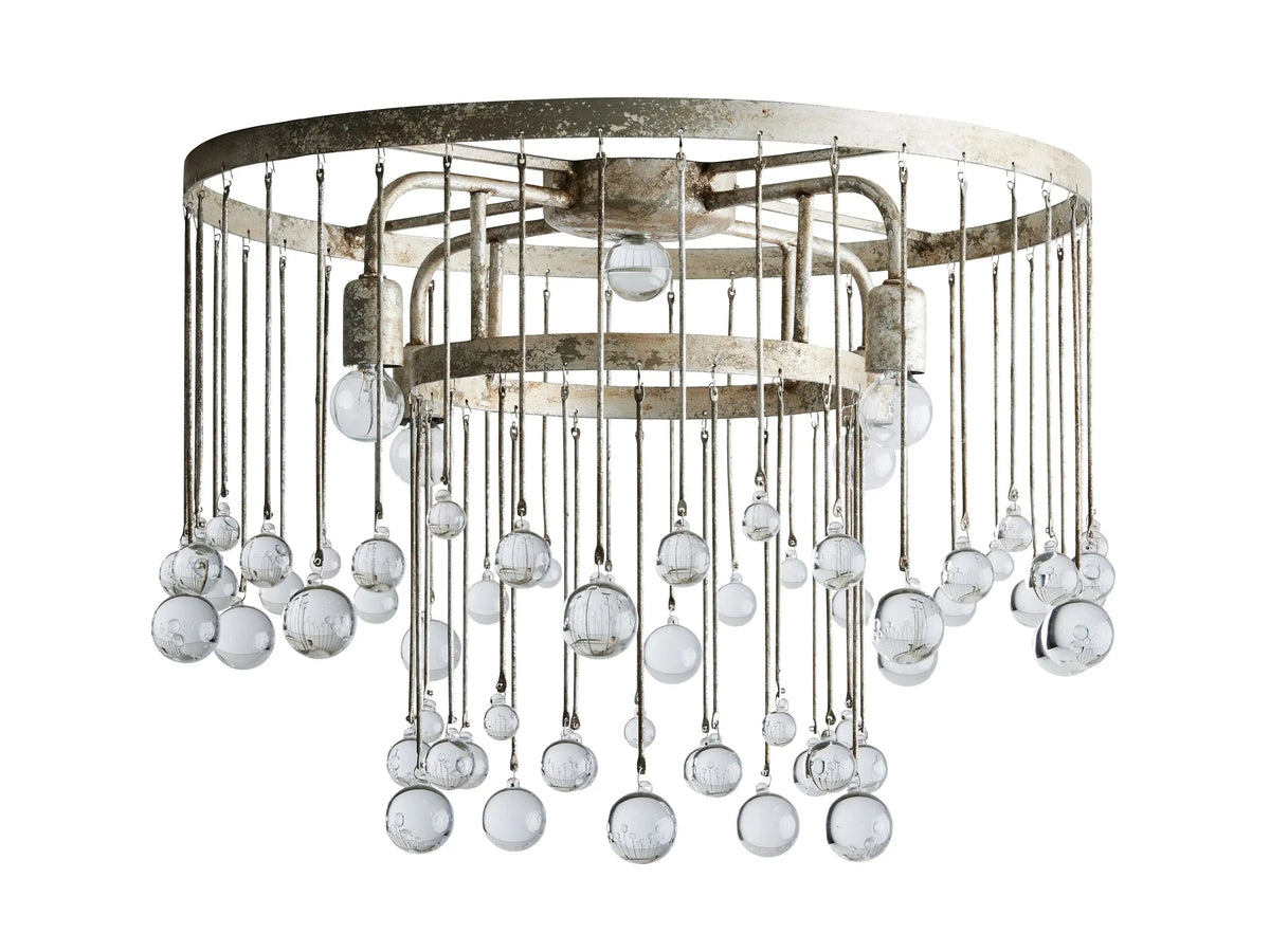 Aubrey Crystal Ball Flush Mount