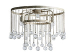 Aubrey Crystal Ball Flush Mount