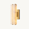 Audubon Sculpt Alabaster Double Wall Sconce