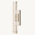 Audubon Sculpt Crystal Double Wall Sconce