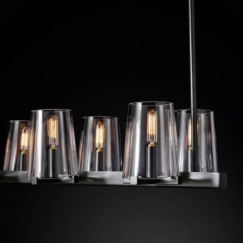 Pauillac Modern Heritage Linear Chandelier 60"