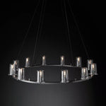 Pauillac Modern Heritage Round Chandelier 48"