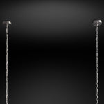 Emile Gradient Spire Rectangular Chandelier 54"