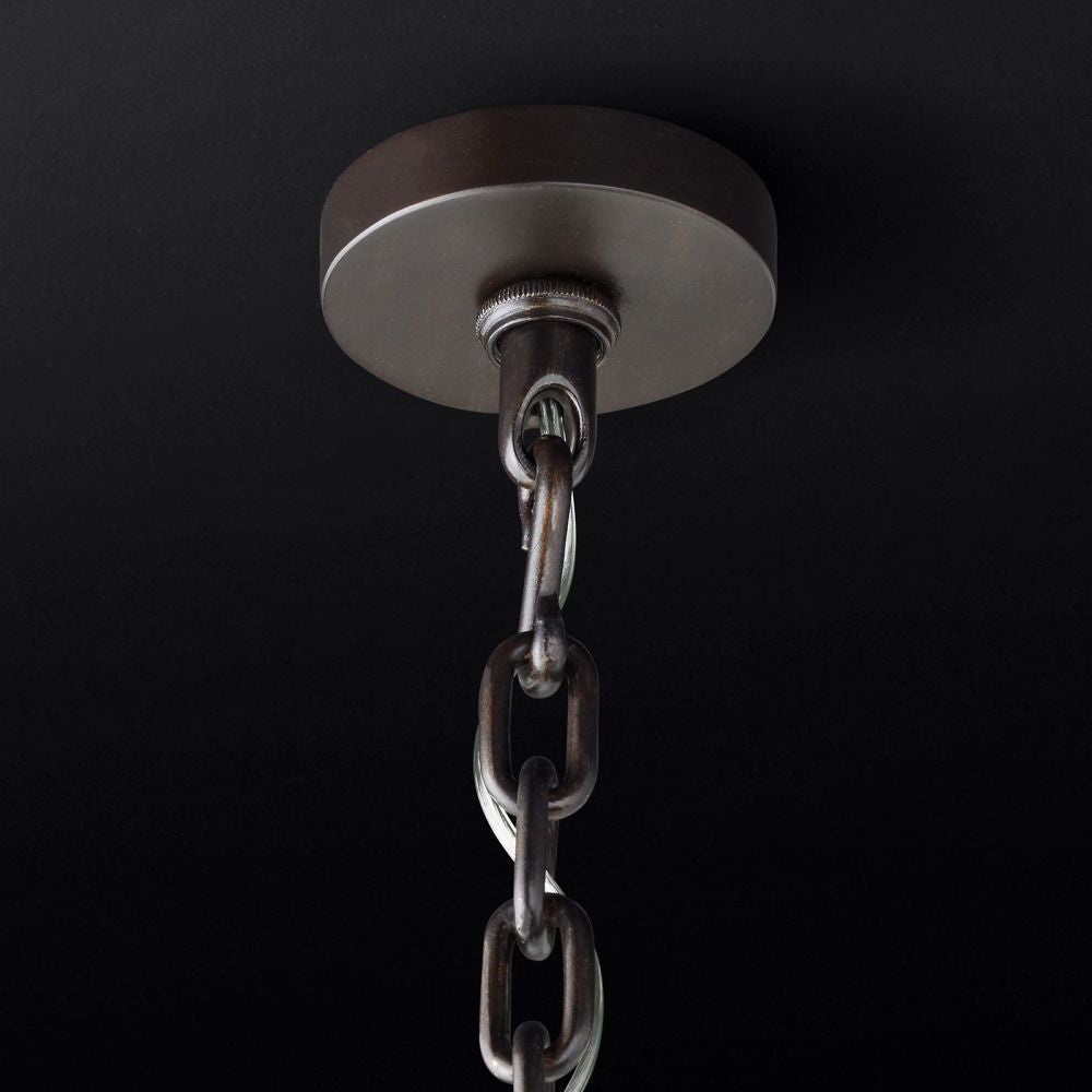 Emile Gradient Spire Round Chandelier 24"