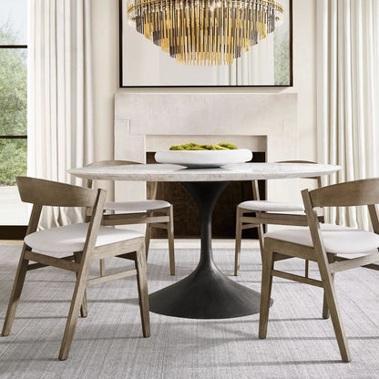 Emile Gradient Spire Round Chandelier 32"