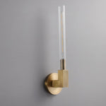 Cannele Ribbed Glass Wall Sconce