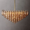 Chiara Murano Glass Square Chandelier 32"