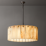 Calamette Striated Onyx Round Chandelier 36"