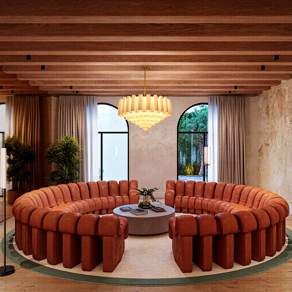 Modern Sculptural Lighting for Bedroom