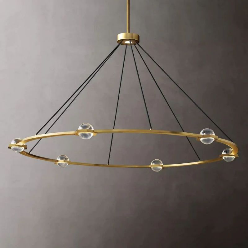 Eclatant Celestial Orbit Round Chandelier 60"