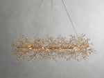 Fiore Sculpted Petals Oval Chandelier