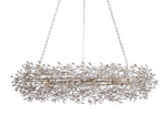 Fiore Sculpted Petals Oval Chandelier