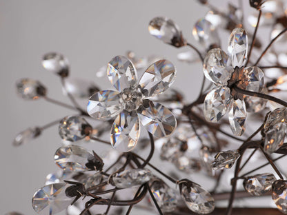 Fiore Sculpted Petals Oval Chandelier
