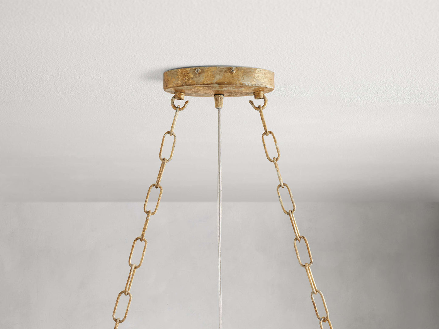 Fiore Sculpted Petals Linear Chandelier