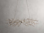Fiore Sculpted Petals Linear Chandelier