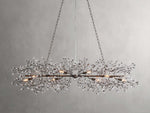 Fiore Sculpted Petals Linear Chandelier