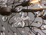 Fiore Sculpted Petals Linear Chandelier