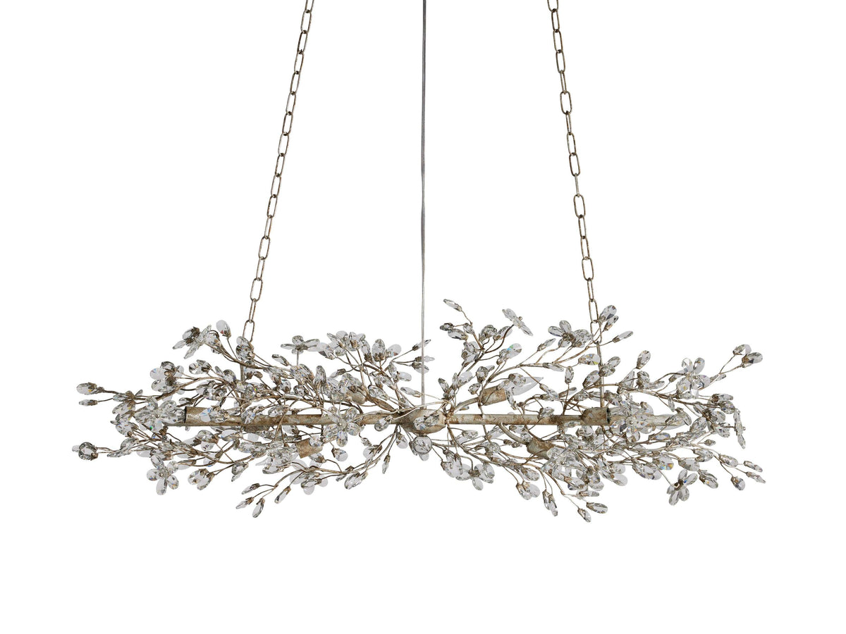 Fiore Sculpted Petals Linear Chandelier