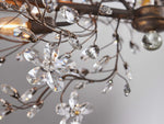 Fiore Sculpted Petals Linear Chandelier