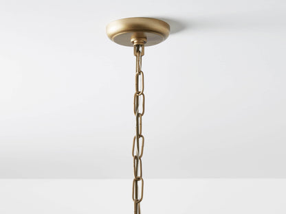 Leyland Faceted Deco Tiered Chandelier