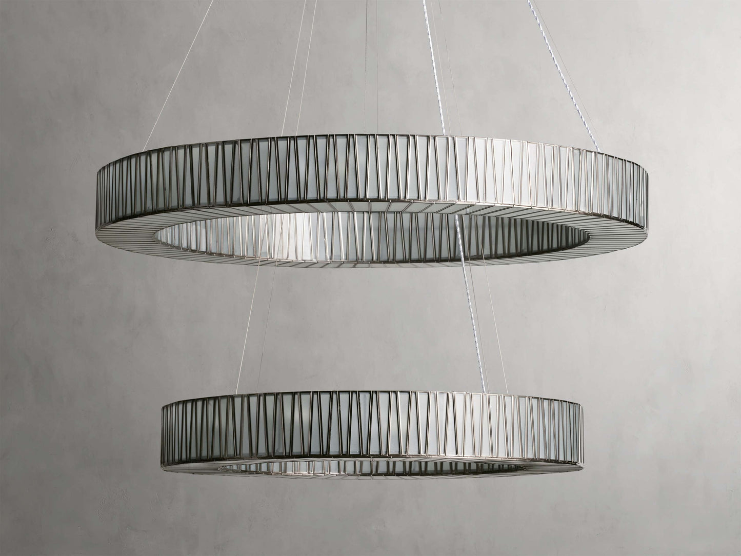 Jeunet Artisan Crafted	 Two-Tier Round Chandelier