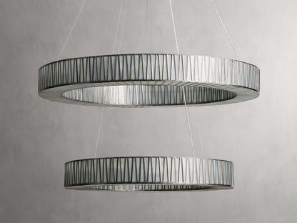 Jeunet Artisan Crafted	 Two-Tier Round Chandelier