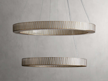 Jeunet Artisan Crafted	 Two-Tier Round Chandelier