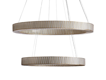 Jeunet Artisan Crafted	 Two-Tier Round Chandelier