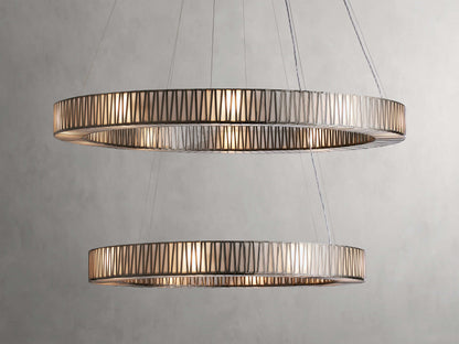 Jeunet Artisan Crafted	 Two-Tier Round Chandelier