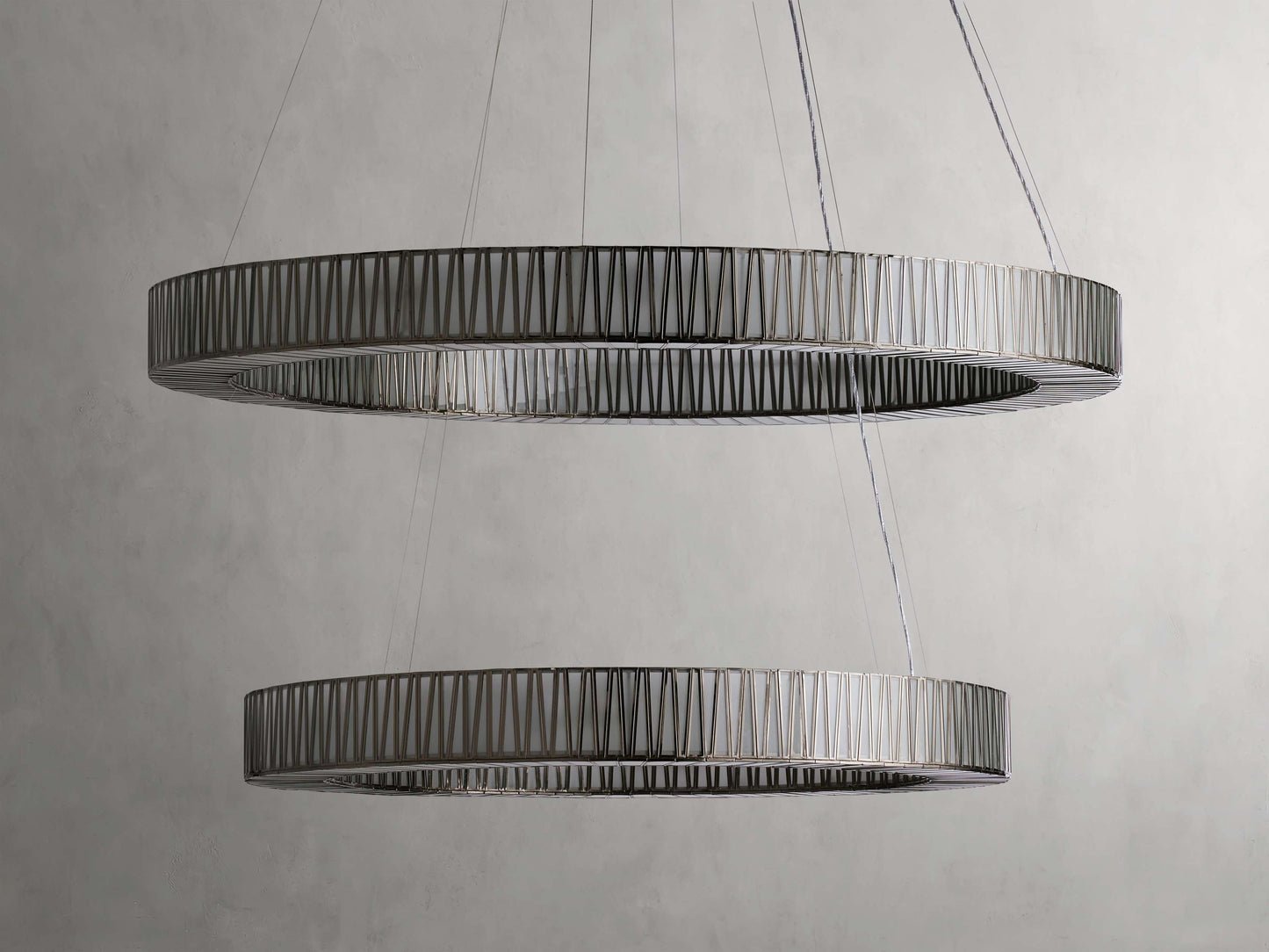 Jeunet Artisan Crafted	 Two-Tier Round Chandelier