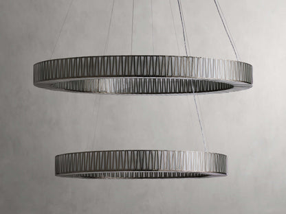 Jeunet Artisan Crafted	 Two-Tier Round Chandelier