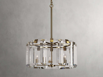 Amaya Delicate Crystal Round Chandelier