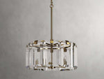 Amaya Luxe Crystal Round Chandelier