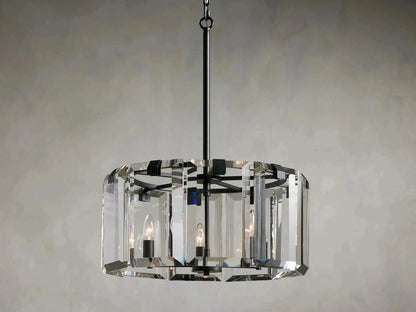 Amaya Delicate Crystal Round Chandelier