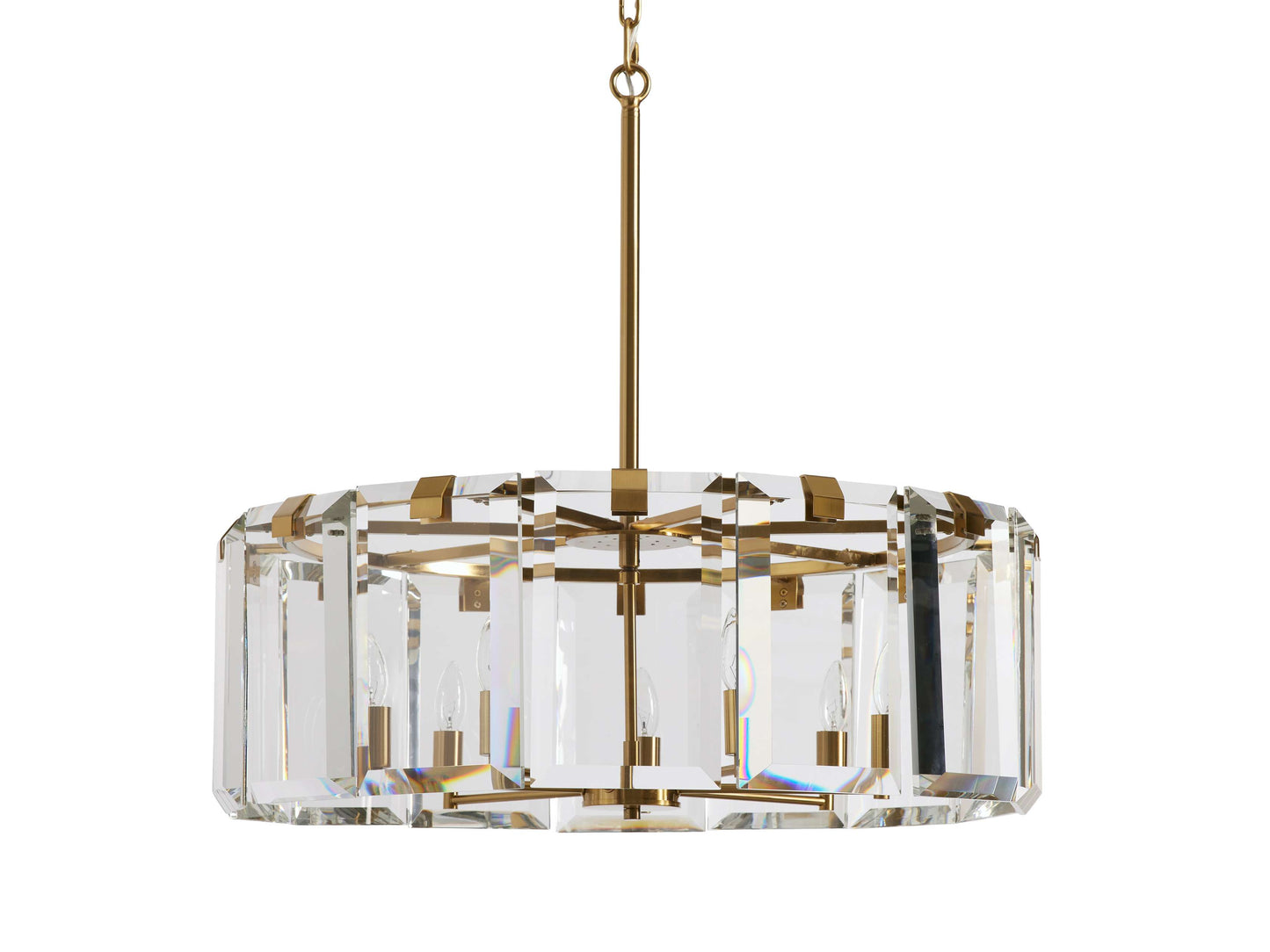 Amaya Delicate Crystal Round Chandelier