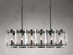 Amaya Delicate Crystal Rectangular Chandelier