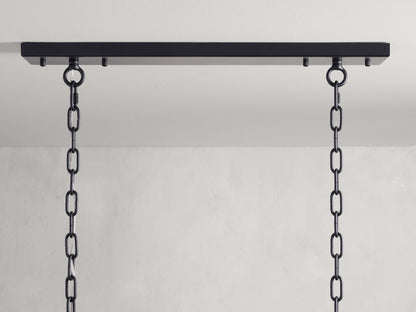 Amaya Delicate Crystal Rectangular Chandelier