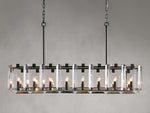 Amaya Luxe Crystal Rectangular Chandelier