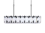 Amaya Delicate Crystal Rectangular Chandelier