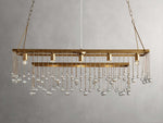 Aubrey Crystal Ball Rectangular Chandelier
