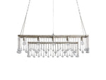 Aubrey Crystal Ball Rectangular Chandelier