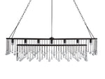 Aubrey Crystal Ball Rectangular Chandelier
