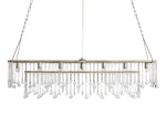 Aubrey Crystal Ball Rectangular Chandelier
