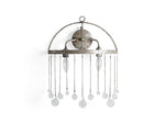 Aubrey Crystal Ball Wall Sconce