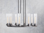 Andreas Modern Glass Round Chandelier
