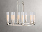 Andreas Modern Glass Round Chandelier