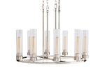 Andreas Modern Glass Round Chandelier