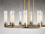 Andreas Modern Glass Round Chandelier