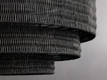 Paloma Handcrafted Rattan Tiered Chandelier